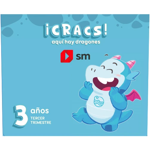 Spanish Edition by Susana Domínguez (Author), Esther Echevarría (Author), Laia Mestres Pastor (Author), Anna Prats (Author), Mercedes Garín (Author), María Menéndez-Ponte (Author), Esther Diana García (Illustrator), Alberto García Ayerbe (Illustrator), Roberto Zurdo (Illustrator), Mónica Pérez Mediavilla (Illustrator), Beatriz Tormo Martín (Illustrator), Laura González-Fanjul Vilela (Illustrator), Guillermo Berdugo Garvia (Illustrator), Jordi Francés Francés (Illustrator), Juan Jesús Infante Toro (Illustrator), Chelén Écija (Illustrator), Aarón Illa Gómez (Illustrator), Andrés Cañal i Cañal (Illustrator) & 14 more Metodo globalizado. 3 años. 3 Trimestre. ¡Cracs! Aquí hay dragones