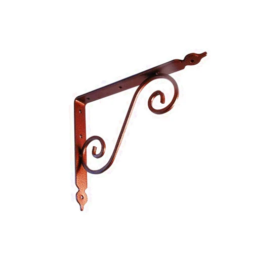 MOBILA Masidef: Member of the Würth Group 64582M 1 Shelf Bracket Rustic Elegant 150x200 mm, Antique Copper