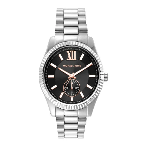 Michael Kors Lexington Men's Watch, Stainless Steel Bracelet Watch for Men
