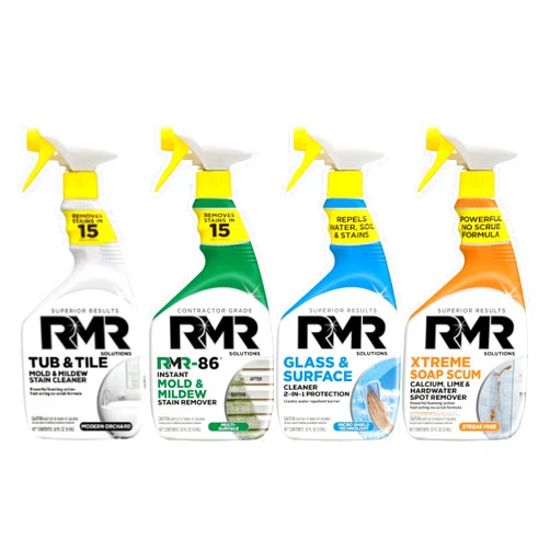 RMR Brands RMR Whole House Cleaning Bundle - RMR-Tub &Tile, RMR-86, RMR Xtreme, and RMR 2-1 Glass, Our Best Cleaning Proudcts in One Bundle