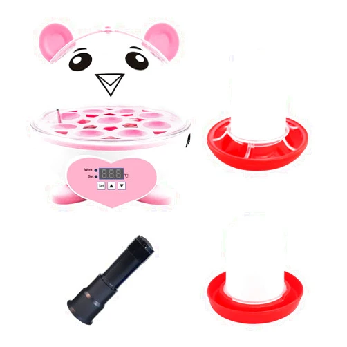 Morishima New Design Digital Mini Egg Hatching 9 Eggs Incubator Automatic Temperature Control Hatcher for Chickens, Ducks, Birds (9egg-Incubator-p)