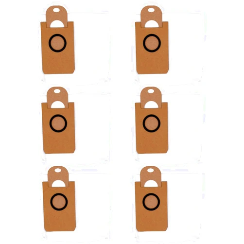 ZXHUANGOH 6 Pack Dust Bags for iHome AutoVac Nova Self Empty Robot Vacuum Replacement Accessory Parts