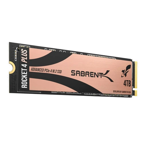 SABRENT 4TB Rocket 4 PLUS NVMe 4.0 Gen4 PCIe M.2 Internal SSD Extreme Performance Solid State Drive R/W 7100/6600MB/s (SB-RKT4P-4TB)
