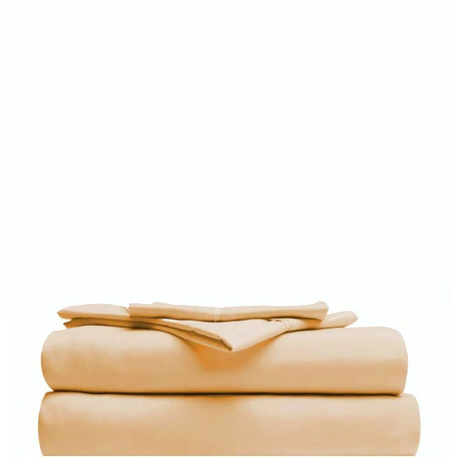 Pampered By Porsha Luxurious Feel Sheet Set - Double-Brushed Microfiber - 4 Piece (Camel, Queen)
