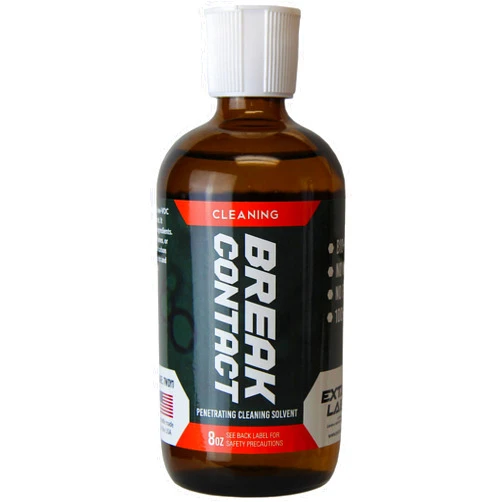 Chimoo Extant Labs Break Contact Penetrating Cleaning Solvent - 8oz Bottle with Sealing Flip Top Nozzle - Bio-Based, Zero Water Content, Zero Fumes, 100% Solvent