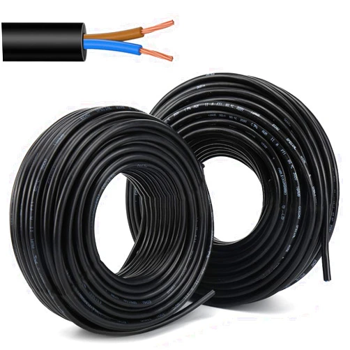 ROVCO 18 Gauge Wire, 2-Conductor 32.8FT Electrical Wire, 18 AWG Low Voltage Landscape Wire for Outdoor Lighting Systems, Reliable Automotive Wire for Expanding Your Reach and Meet Various Wiring Needs