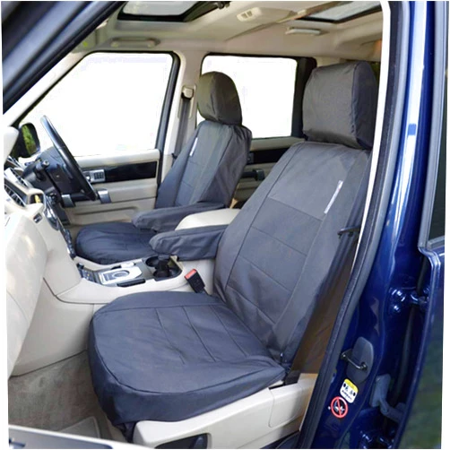 North American Custom Covers Compatible Seat Covers for Land Rover LR4 - Front Pair - Tailored & Waterproof