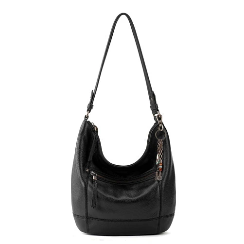 The Sak Sequoia Hobo Bag - Premium Large Leather Women's Handbag for Everyday & Travel - Durable Purse With Zipper Pocket