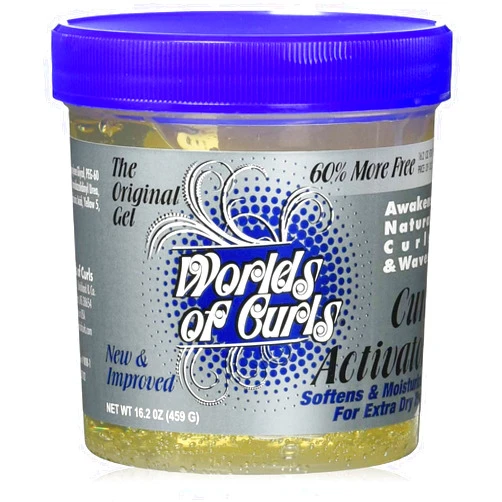Gel Xtreme Worlds Of Curls Curl Activator For Extra Dry Hair, 16 Ounce,Pack of 3