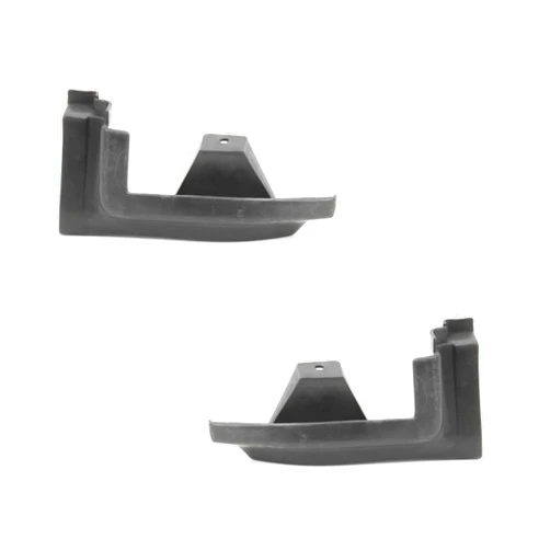 KarParts360 For Chevy C1500/K1500 1994 95 96 97 98 1999 Bumper Filler Driver and Passenger Side | Pair | Front | Black | Replacement For GM1088168, GM1089168 | 12375170, 12375171