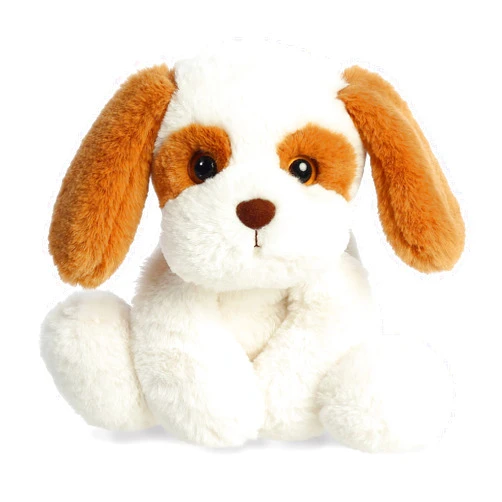 Aurora® Adorable Flopsie™ Murphy Pup™ Stuffed Animal - Playful Ease - Timeless Companions - Brown 12 Inches