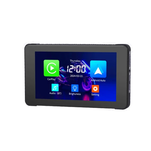 Generic F2 Motorcycle Wireless Portable Carplay/Android Auto with 5