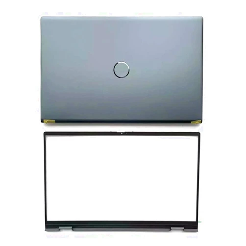 Wzqrps New Replacement Laptop LCD Cover Back Rear Top Lid Front Bezel for Dell Inspiron 15 Pro 5510 5515 NK7D9 0NK7D9 Blue (LCD Back+Bezel)