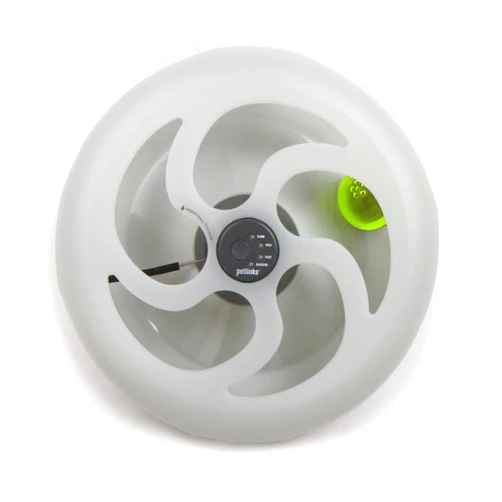 Petlinks Stir Crazy Cat Toy Electronic Motion Toy with Refillable Catnip Diffusion Ball
