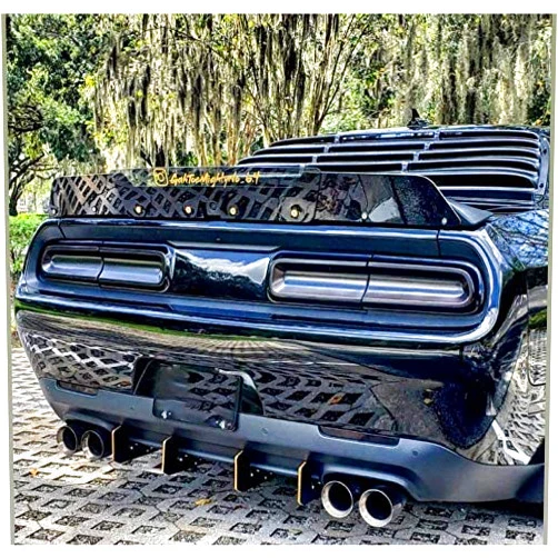 Authority motorsport Rear Diffuser Kit V1 Compatible with Dodge Challenger 2015-2021