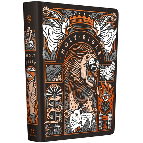 By ESV Bibles (Author), Joshua Noom (Illustrator) ESV Journaling Study Bible, Artist Series (Hardcover, Joshua Noom, The Lion and the Lamb): Holy Bible, English Standard Version
