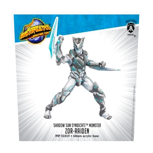 Privateer Press Monsterpocalypse: Shadow Sun Syndicate Zor-Raiden Monster (Resin and White Metal)