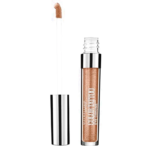 Maybelline New York Color Tattoo Eye Chrome Eyeshadow, Bronze Sheen, 0.11 fl. oz.