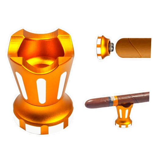 Defuzie cigar holder, gold