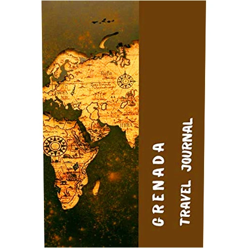 Alex Gino Grenada Travel Journal: Lined Diary / Journal Gift, 120 Pages, 6x9, Soft Cover, Matte Finish