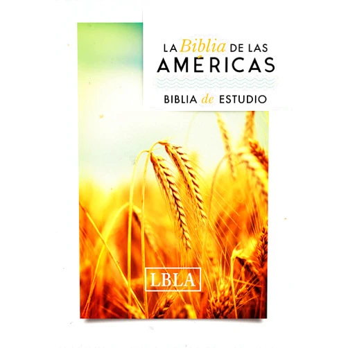 La Biblia de las Américas LBLA LBLA, Biblia de Estudio, Tapa dura (Spanish Edition)