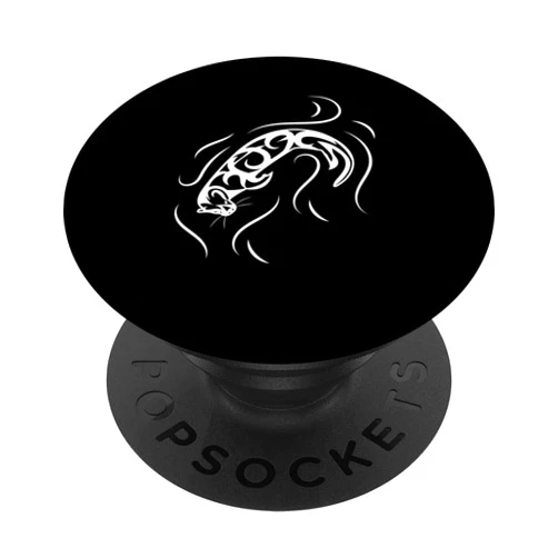 Sea Otter Rescue Gifts Sea Otter Modern Silhouette PopSockets Swappable PopGrip