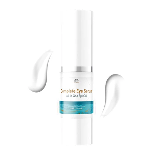 Sun Coast Sciences - Complete Eye Serum by Dr. Mark Rosenberg for Wrinkle Reduction, Dark Spot Fading, and Under-Eye Bags Treatment (Pack of 1)