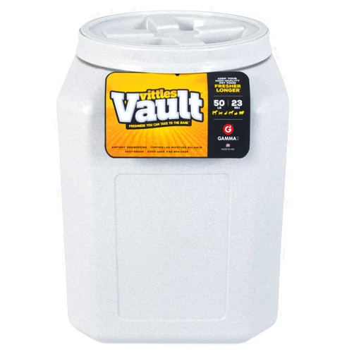 Gamma2 Vittles Vault Pet Food Storage Containers - Sealed Dog and Cat Food Storage Container, Fits up to 50lbs, Made in the USA - [14