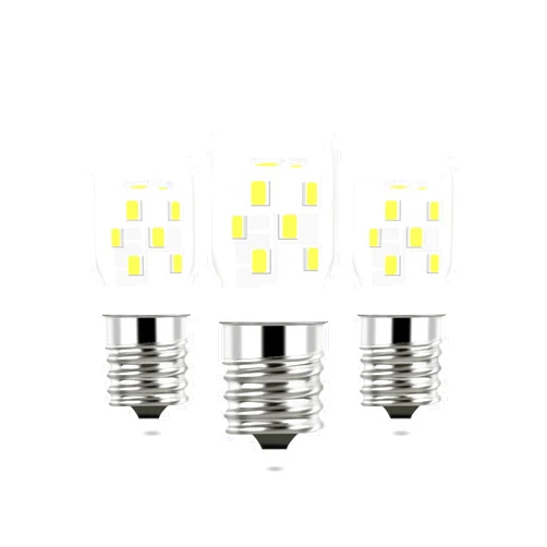 PANDEELS 8206232A LED Light Bulb 3W 125V E17 Replacement 40W Incandescent Equivalent - Fit for Microwave Refrigerator Stove Range - 380LM Dimmable Daylight White 6000K (Pack of 3)