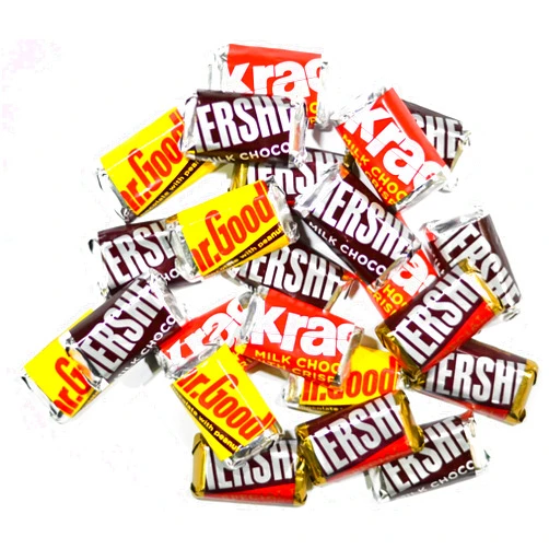 Sweet Savora Hersheys Chocolate Assorted Miniatures in Bulk (3 Pound), Hersheys Special Dark Chocolate, Hersheys Milk Chocolate, Mr. Goodbar, Krackel Candy Bar