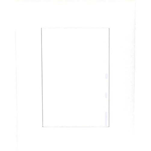 Woodburn's Stencil Shop Pack of (2) 22x28 Acid Free White Core Picture Mats Cut for 18x24 Pictures in White