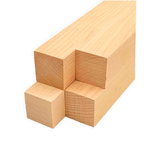 Barrington Hardwoods Maple Lumber Square Turning Blanks (4 Pieces) (1.5