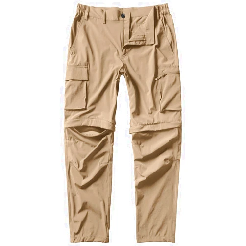 Gash Hao Mens Hiking Convertible Pants Outdoor Waterproof Quick Dry Zip Off Lightweight Fishing Pants