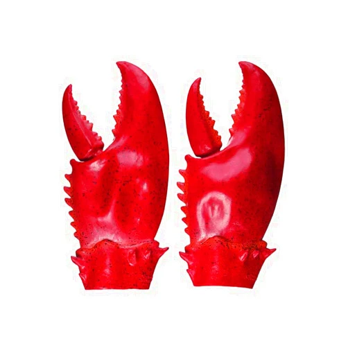Coser Park Halloween Latex Giant Crab Claws Ragged Claws Adult Cosplay Props