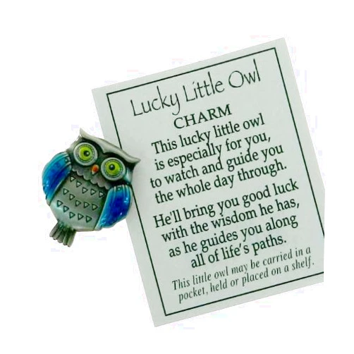 Ganz Lucky Little Owl Charm