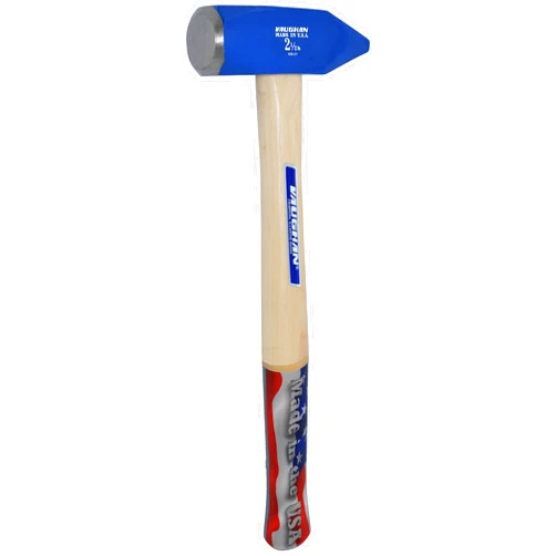 VAUGHAN Blacksmith Hammer, Made In The USA, Hickory Handle, 2.5 Lbs, S40, VN17130