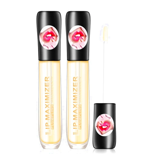 Cappuvini Lip Plumper, Lip Plumping Lipgloss, Plumping Lip Oil, Lip Maximizer Plumper with Hyaluronic, Vitamin E Lip Plumping Serum Juicy Lip, Lips Plumping Lip Gloss Make Lips Fuller and Moisturizing (2)