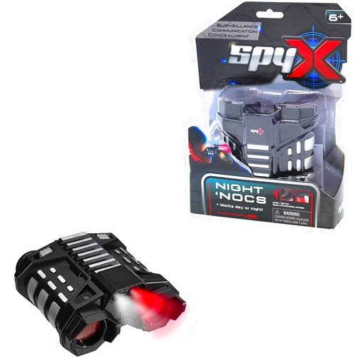 SpyX / Night Nocs - Binocular Spy Toy with White or Red Light to See in the Dark. Perfect addition for your spy gear collection!