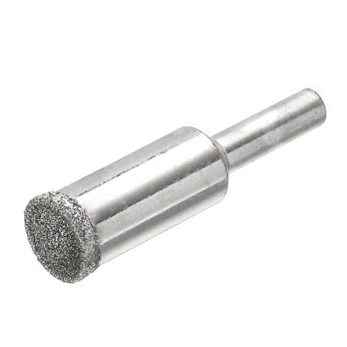 uxcell Diamond Grinding Mounted Point, 12mm 100 Coarse Grits Spherical Concave Head Bead Fine Grinding Bit for Jade Amber Stone Beeswax Glass