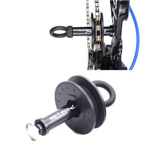 VANICE 5 in 1 Dummy Hub Bicycle Bike Chain Keeper Sleeping Hub Tool Holder Frame Protector for 12mm Thru Through Axle