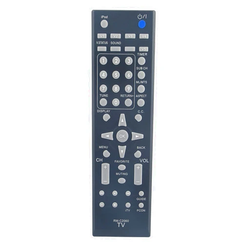AIDITIYMI RM-C2060 Replacement Remote Control Fit for JVC LCD TV RM-C2060-1C RMC20601C RTRMC20601C RMC2060 LT46P510 LT46PM51 LT32P510 LT42P510 LT42PM51 RM-C2060 LT32PM51