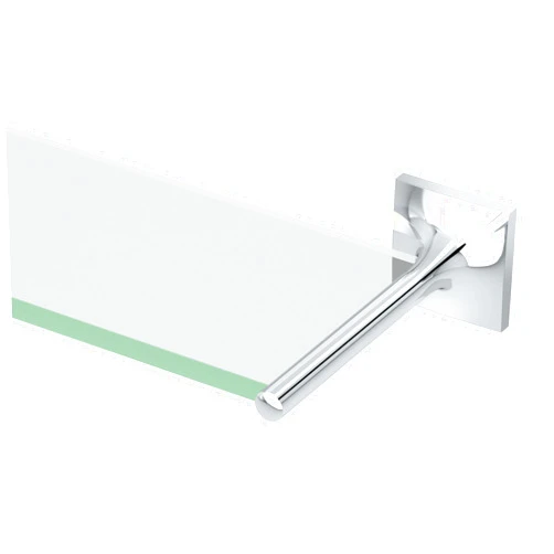 Gatco 5586 Waterline Glass Shelf, Chrome