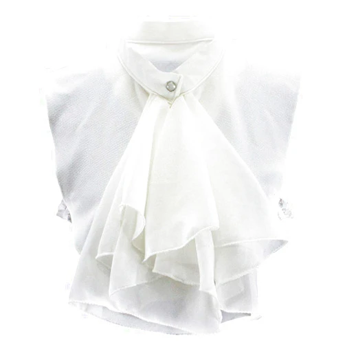 Joyci European Vintage Palace Adjustable Half Shirt Collar Chiffon Professional Suit False Collar Exaggerate Ruffle Flounce