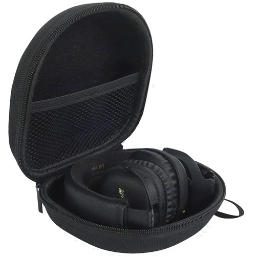 AONKE Hard Headphones Case Compatible with Marshall Major V/IV/III/II/ 5/4/ 3/2 On-Ear Wireless Bluetooth Headphones (Black case)