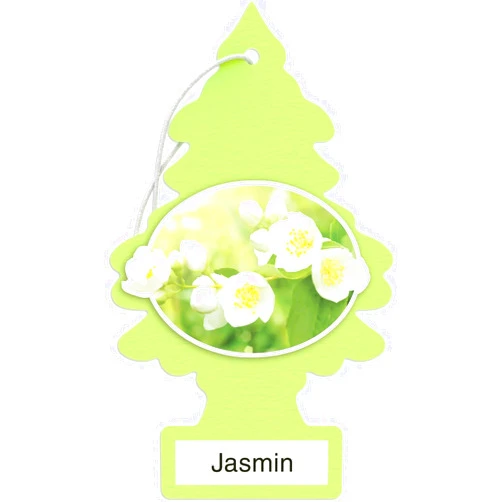 LITTLE TREES Car Air Freshener | Hanging Paper Tree for Home or Car | Jasmin | 12 Pack