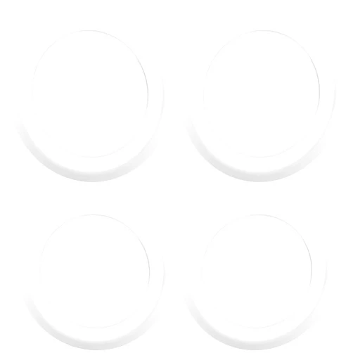 Sunco Lighting Sunco LED Disc Lights Ceiling 6 Inch, Flush Mount Disk Light, Recessed Can Lighting, 1050 LM, 15W (75W Equivalent), 5000K Daylight, Dimmable, Damp Rated ETL 4 Pack
