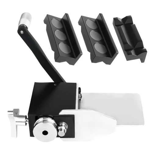 Piodelo Upgraded Extended Tube Pipe Tubing Beader Tool, Manual Bead Roller Pipe Hose Tool for Intake and Intercooler Piping With one set of Nylon Vise Jaw Fit for 5/8