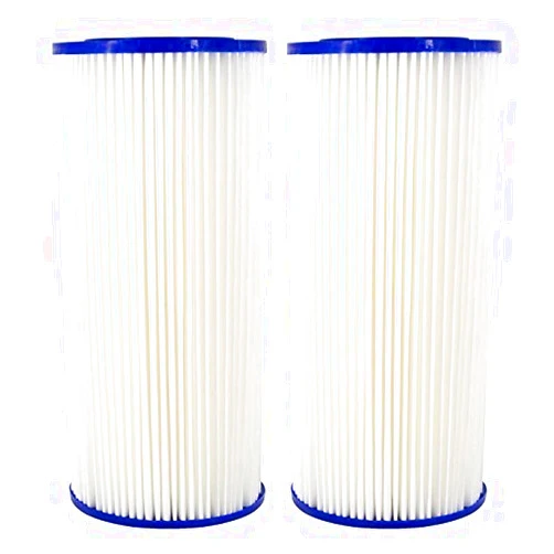 CFS – 2 Pack Hd Pleated Filter Cartridges Compatible with 155101-43 R30-Bb Models – Remove Bad Taste & Odor – Whole House Replacement Water Filter Cartridge, White
