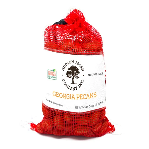 Hudson Pecan Company, Inc. Hudson Pecan Company - 5lb In-Shell Pecans, Gluten-Free Snack and Kosher Certified, Keto-Friendly Food for Healthy, Low-Carb Snacks or Salad Topping, 5lb bag
