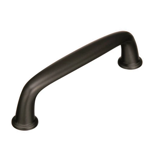Amerock | Cabinet Pull | Black Bronze | 3-3/4 inch (96 mm) Center to Center | Kane | 1 Pack | Drawer Pull | Drawer Handle | Cabinet Hardware